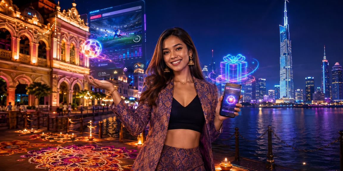 Suasana hiburan kasino moden di Kuala Lumpur dengan pencahayaan premium