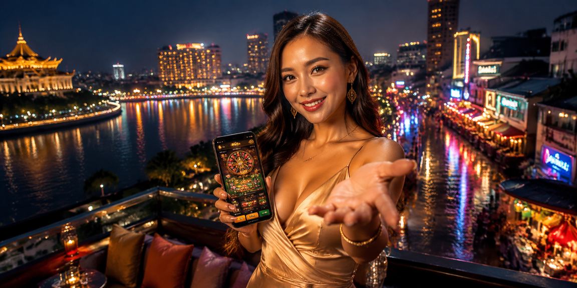 Pengguna di Kuching menggunakan aplikasi kasino mudah alih dengan gaya Malaysia